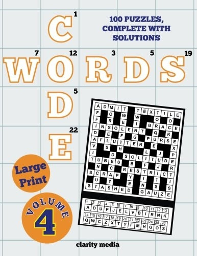Large Print Code Words Volume 4