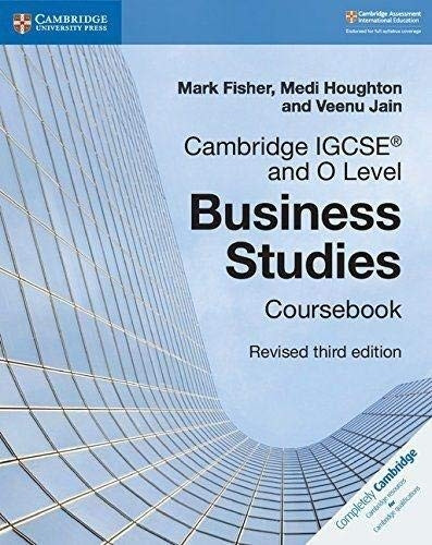 Cambridge IGCSE (R) and O Level Business Studies Revised Coursebook (Cambridge International IGCSE)