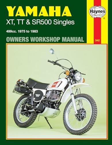 Yamaha XT, TT and SR500 Singles 1975-83 Owner's Workshop Manual (Motorcycle Manuals)