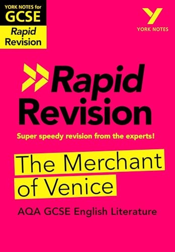 York Notes for AQA GCSE (9-1) Rapid Revision: The Merchant of Venice (York Notes)