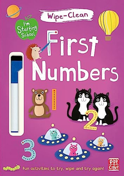I'm Starting School: First Numbers: Wipe-clean book with pen (I'm Starting School)