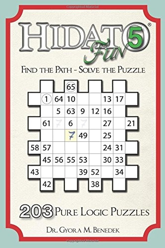Hidato Fun 5: 203 New Logic Puzzles