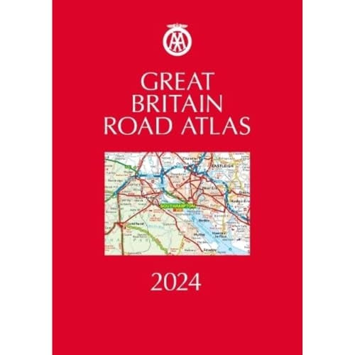 Great Britain Road Atlas 2024: 2024 (AA Road Atlas Britain)