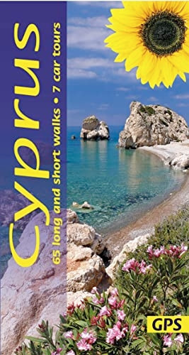 Cyprus Sunflower Walking Guide: 65 long and short walks with detailed maps and GPS; 7 car tours with pull-out map