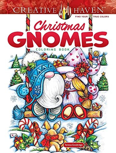 Creative Haven Christmas Gnomes Coloring Book (Creative Haven)