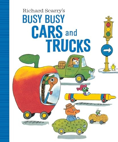 Richard Scarry's Busy Busy Cars and Trucks [Board book]