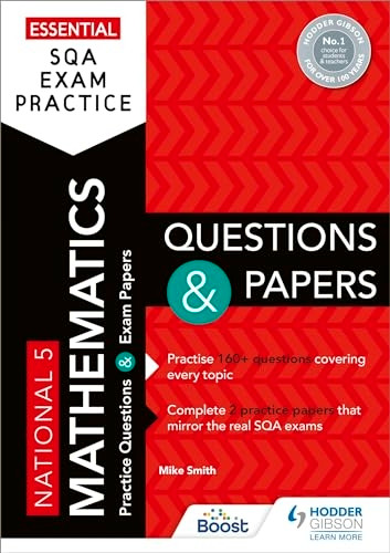 Essential SQA Exam Practice: National 5 Mathematics Questions and Papers