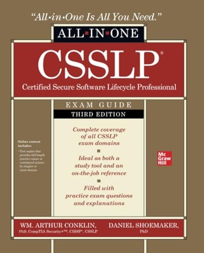 CSSLP Certified Secure Software Lifecycle Professional All-in-One Exam Guide, Third Edition