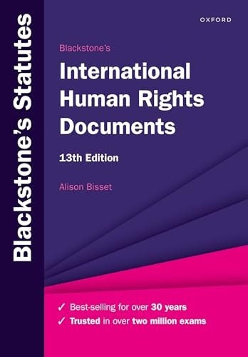 Blackstone's International Human Rights Documents (Blackstone's Statute Series)