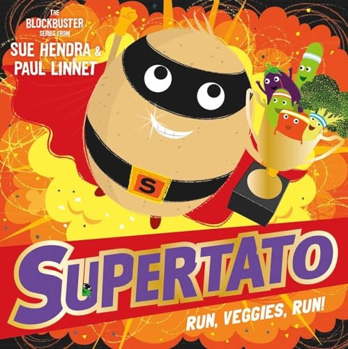 Supertato Run Veggies Run [Board book]