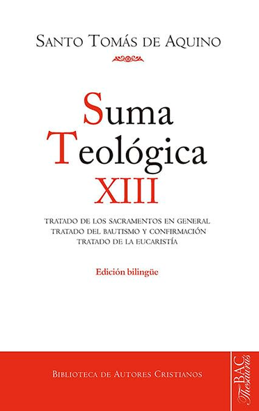 Tratado de los sacramentos  en general ; Tratado del  bautismo y confirmación ;  Tratado de la eucaristía :  (3 q. 60-83)