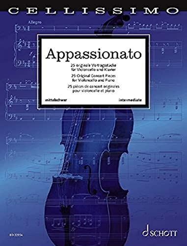 Appassionato: 25 Original Concert Pieces Cello and Piano