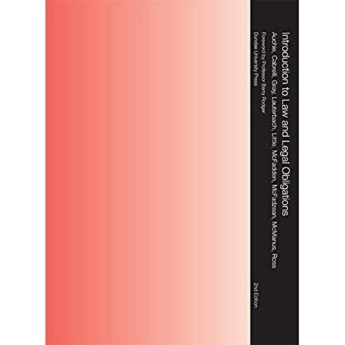 An Introduction to Law and Legal Obligations: 2nd edition