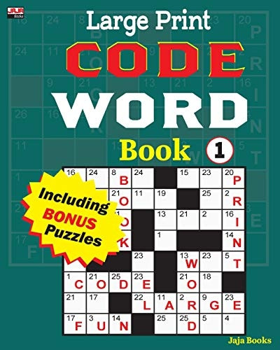 Large Print CODE WORD Book 1 (Cleverly Crafted Codeword)