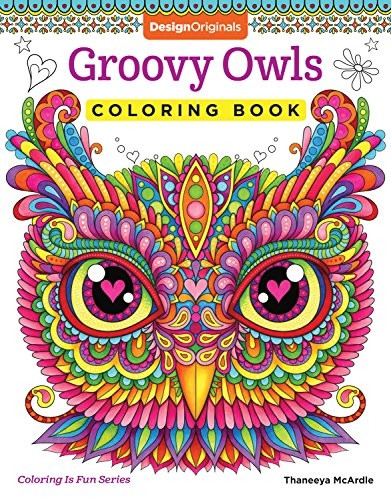 Groovy Owls Coloring Book (Coloring Is Fun)