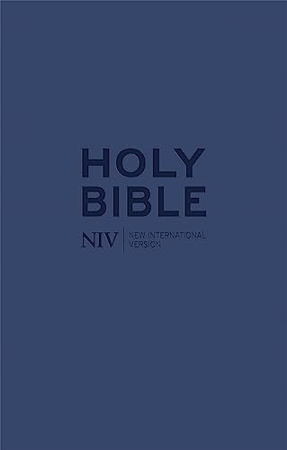 NIV Tiny Navy Soft-Tone Bible with Zip (Bible Niv)
