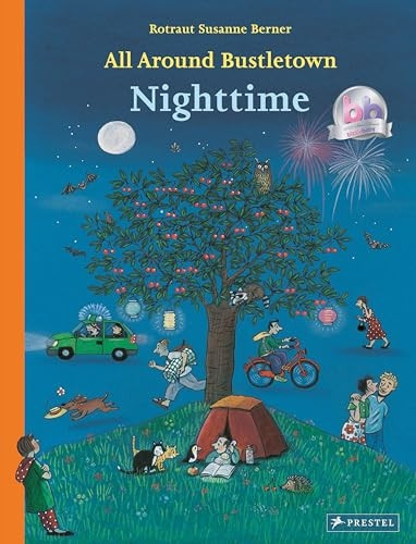 All Around Bustletown: Nighttime [Board book]