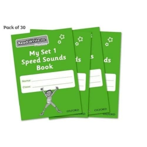 Read Write Inc. Phonics: My Set 1 Speed Sounds Book Pack of 30