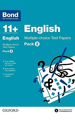 Bond 11+: English: Multiple-choice Test Papers: Pack 2