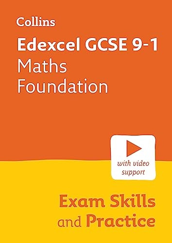 Edexcel GCSE 9-1 Maths Foundation Exam Skills and Practice: Ideal for the 2024 and 2025 Exams (Collins GCSE Grade 9-1 Revision)