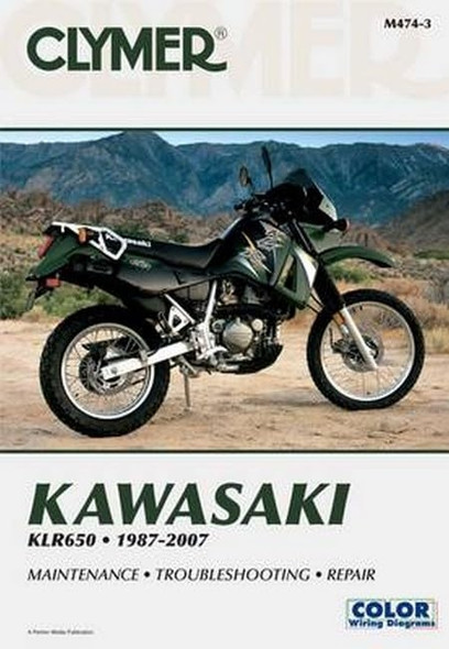 Kawasaki KLR 650 1987-2007: 3 (Clymer Color Wiring Diagrams)