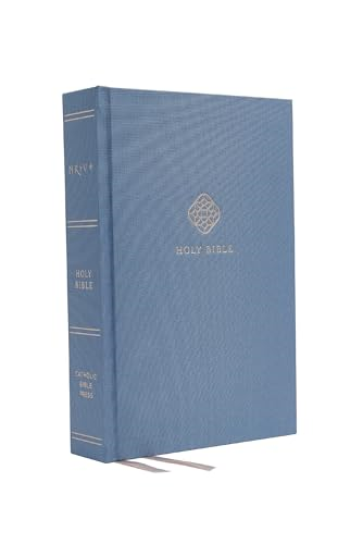 NRSV, Catholic Bible, Journal Edition, Cloth over Board, Blue, Comfort Print: Holy Bible