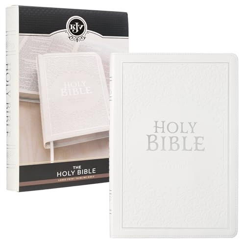 KJV Thinline White Wedding Bible