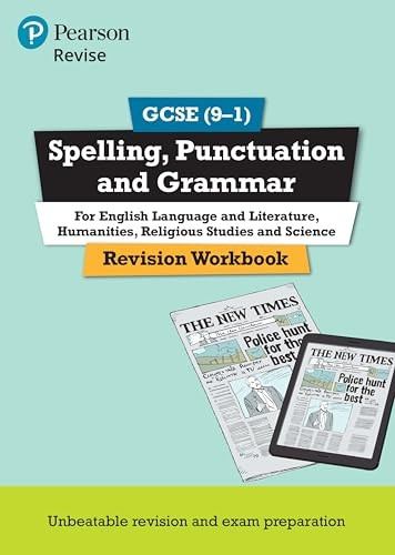 Revise GCSE Spelling, Punctuation and Grammar Revision Workbook - REVISE Companions