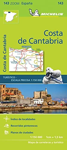Costa de Cantabria - Zoom Map 143: Map (Michelin Zoom Maps)