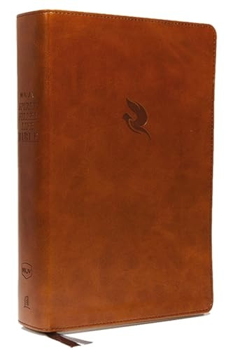 NKJV, Spirit-Filled Life Bible, Third Edition, Imitation Leather, Brown, Red Letter Edition, Comfort Print: Kingdom Equipping Through the Power of the Word