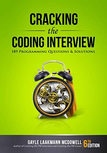 Cracking the Coding Interview, 6th Edition: 189 Programming Questions and Solutions