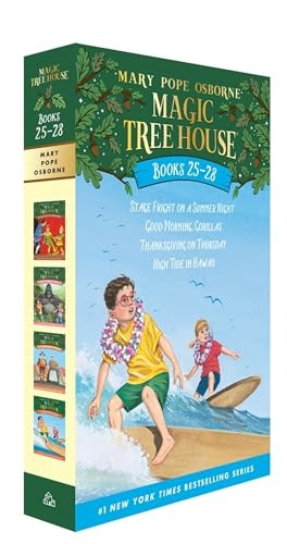 Magic Tree House Volumes 25-28 Boxed Set (A Stepping Stone Book)