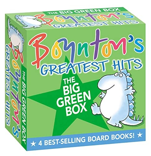 Boynton's Greatest Hits the Big Green Box: Happy Hippo, Angry Duck; But Not the Armadillo; Dinosaur Dance!; Are You a Cow? [Board book]