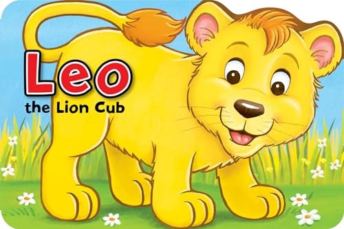 Leo the Lion Cub - Shaped Animal Board Books (Board book)
