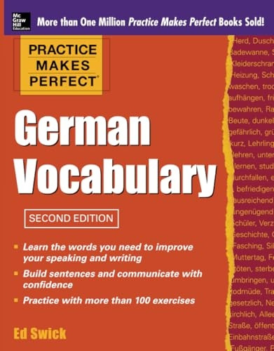 Practice Makes Perfect German Vocabulary (Practice Makes Perfect Series)