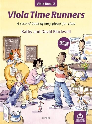 Viola Time Runners (Second Edition): A second book of easy pieces for viola (Viola Time)