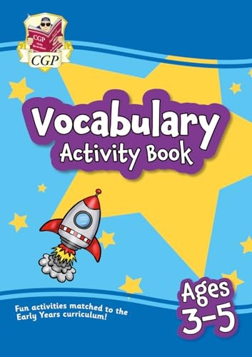 Vocabulary Activity Book for Ages 3-5 (CGP Reception Activity Books and Cards)