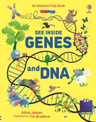 See Inside Genes and DNA (See Inside) [Board book]