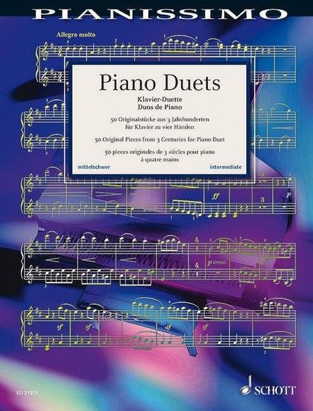 Piano Duets: 50 Original Pieces from 3 Centuries (Pianissimo)