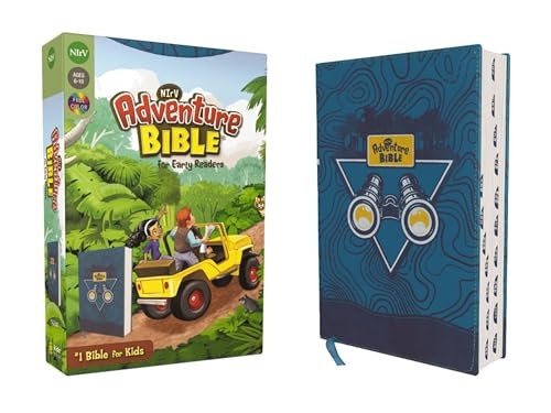 NIrV, Adventure Bible for Early Readers, Leathersoft, Blue, Full Color, Thumb Indexed Tabs (Adventure Bible)