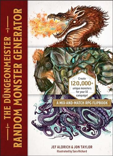 Dungeonmeister: The Random Monster Generator: A Mix-and-Match RPG Flipbook (DÃ¼ngeonmeister Series)