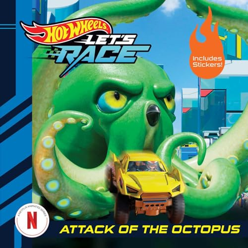 Hot Wheels Let's Race:  Attack of the Giant  Octopus (Hot Wheels: Let's  Race)