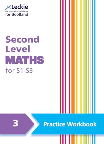 Second Level Maths Practice  Workbook 3 for S1 - S3
