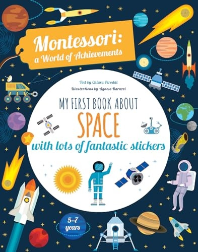 My First Book About Space: -  Montessori Activity Book  - (Montessori: Activity Book)