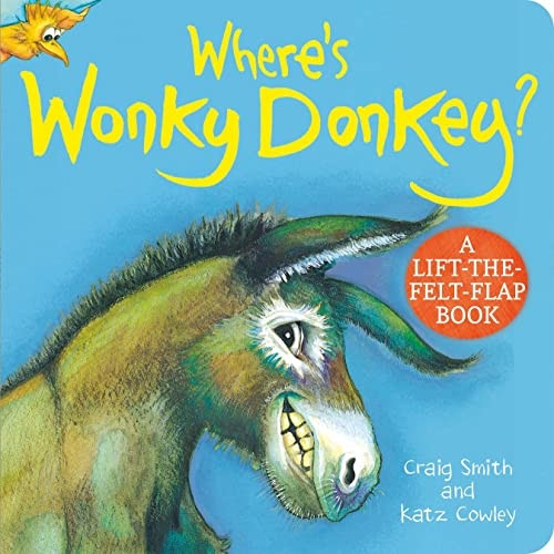 Where's Wonky Donkey? Felt Flaps [Board book]