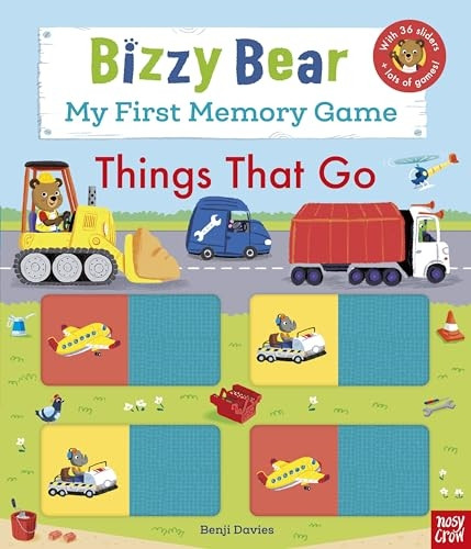 Bizzy Bear: My First Memory Game Book: Things That Go (Bizzy Bear) [Board book]
