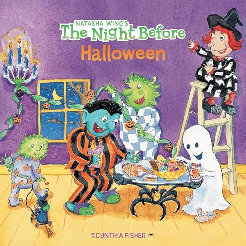 The Night Before Halloween (All Aboard Books)