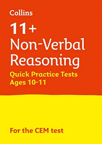 11+ Non-Verbal Reasoning Quick Practice Tests Age 10-11 for the CEM tests (Letts 11+ Success)