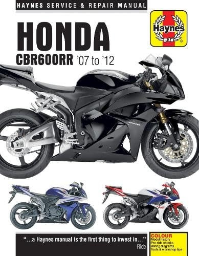 Honda CBR600RR Motorcycle Repair Manual