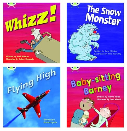 Learn to Read at Home with Phonics Bug: Pack 6 (Pack of 5 reading books with 3 fiction and 2 non-fiction) (Phonics Bug)